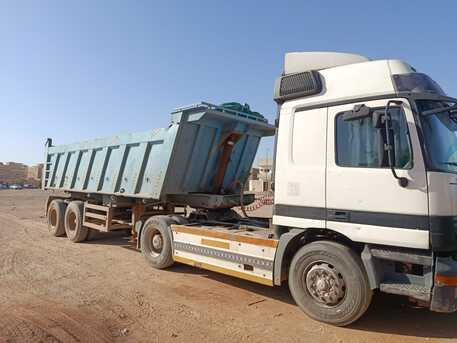Riyadh, Vehicles, Cars & Trucks , SAR 46000,  Mercedes Actros,  2002,  Automatic,  5 KM,  MERCEDEES ACTRESS  MODEL TAKE AND READY TO WORK