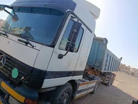 Riyadh, Vehicles, Cars & Trucks , SAR 46000,  Mercedes Actros,  2002,  Automatic,  5 KM,  MERCEDEES ACTRESS  MODEL TAKE AND READY TO WORK