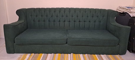 Al-Madinah, Furniture, JOD 300,  Framed Mirror AndTwo 3-seater Sofas Used And Very Good Quality