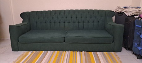 Al-Madinah, Furniture, JOD 300,  Framed Mirror AndTwo 3-seater Sofas Used And Very Good Quality