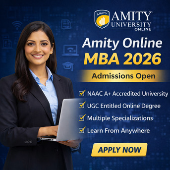 Mumbai, Education, Amity Online MBA 2026: Fees, Eligibility & Admission Guide