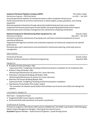 Khobar, Job Seekers, MEP Engineer