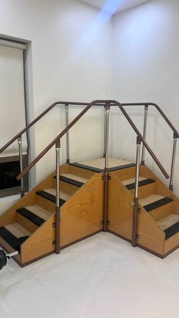 Dammam, Health & Beauty Items, SAR 1200,  Equipping Physical Therapy Corner Stairs Adjustable
