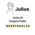 USD 10,  Julius AI Coupon Code: BESETDEAL10