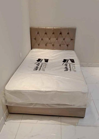 Jeddah, Furniture, SAR 5,  New Best Quality Medium Size Bed Frame With Mattress Available