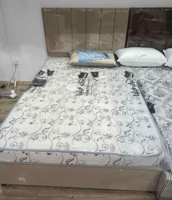 Jeddah, Furniture, SAR 5,  New Best Quality Medium Size Bed Frame With Mattress Available