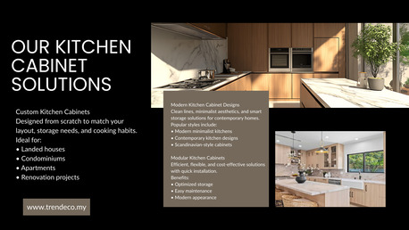 Kuala Lumpur, Furniture, Kitchen Cabinet Manufacturer In Shah Alam, Selangor