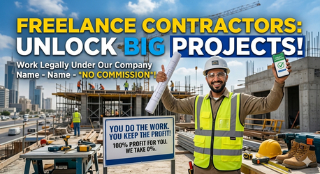 Jeddah, Construction, ???? Opportunity For Individual Contractors