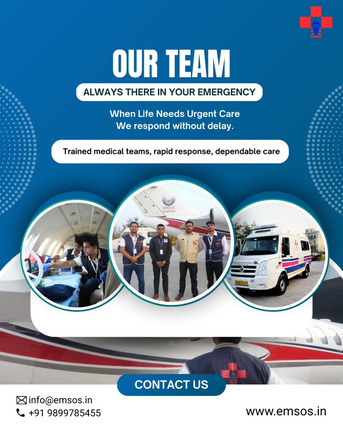 New Delhi, Health, EMSOS &ndash; Trusted Air Ambulance In India For Critical Medical Transport