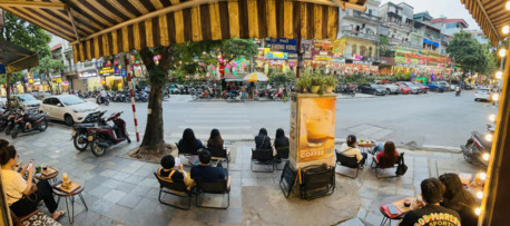 Hanoi, Food & Drink, Train Street Coffee Shops In Hanoi