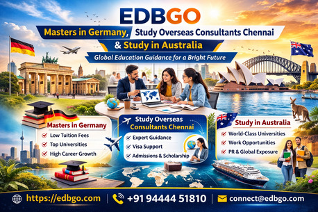 Chennai, Medical, Masters In Germany, Study Overseas Consultants Chennai & Study In Australia With EDBGO
