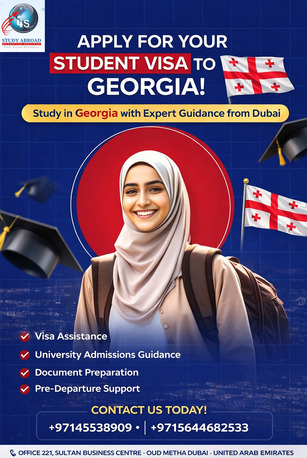 Dubai, Education, . Book Free Counselling For Study Visa For Georgia Today
