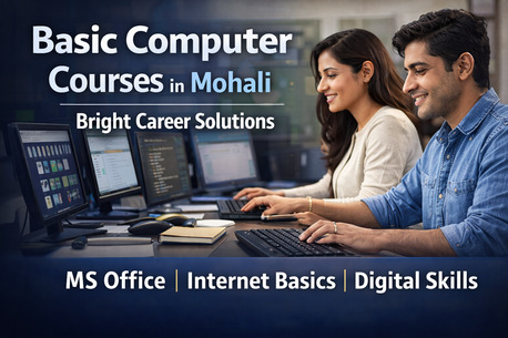 Punjab, Education, Bright Career Solution &ndash; Basic Computer Courses In Mohali For Beginners