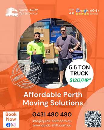 Perth, Delivery, Reliable Moving Services Perth | Quick Shift Removals