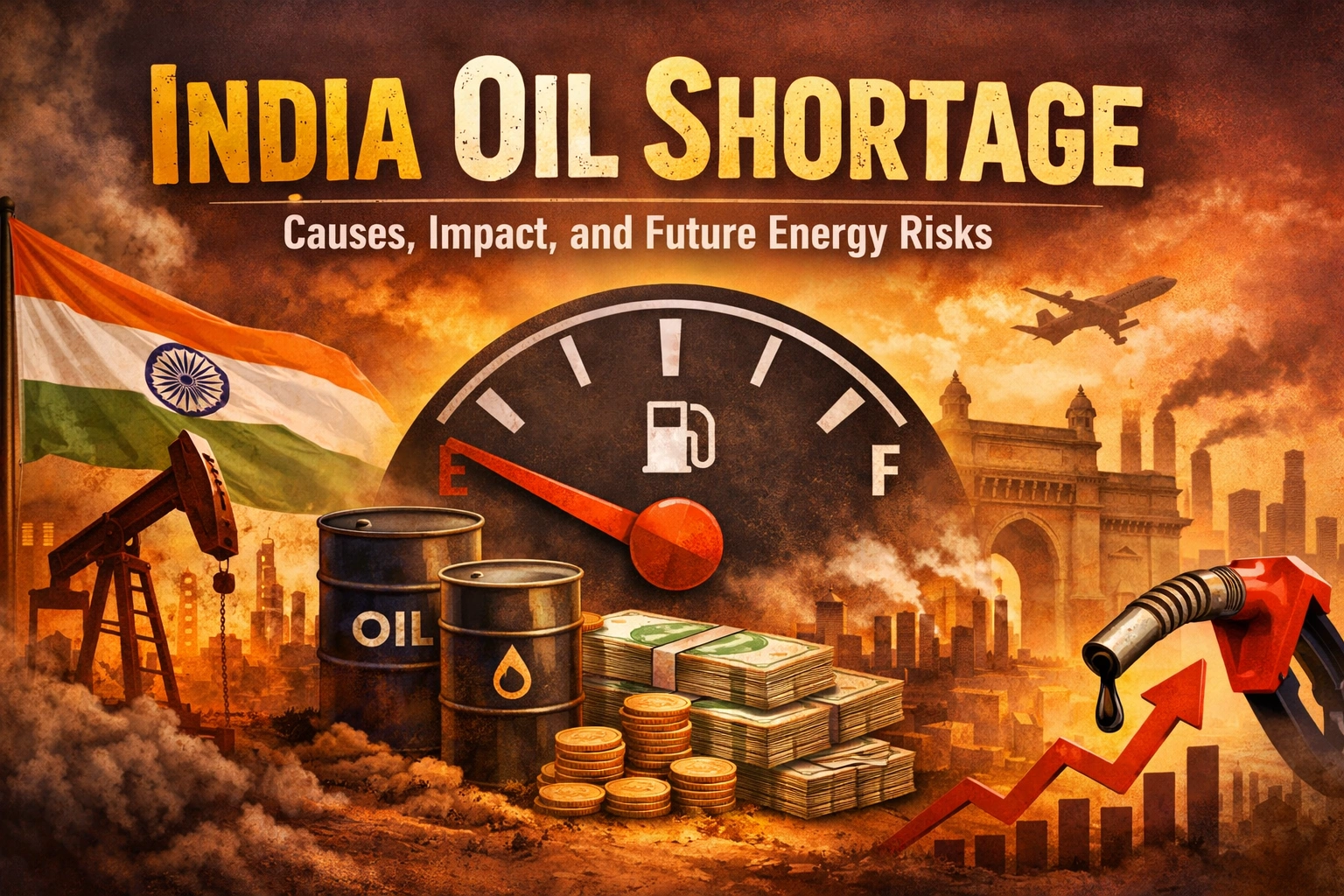 Mumbai, Writing, India Oil Shortage: Causes, Impact And Future Energy Risks