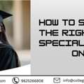 How To Select The Right MBA Specialization