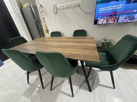 Riyadh, Furniture, SAR 600,  Dinning Table For 6 Person From Home Box