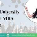 Punjab University Distance MBA Program