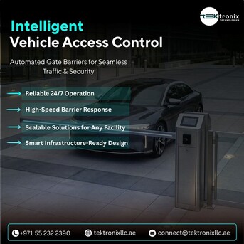 Dubai, Computer, Smart Gate Barrier Systems Driving Efficient Traffic Control In The UAE