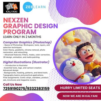 Kolkata, Education, Best Graphics Design & Video Editing Courses In Ranaghat