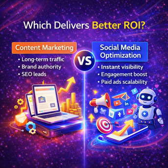 Pune, Marketing, Content Marketing Vs Social Media Optimization ROI: Which Strategy Delivers Better Results