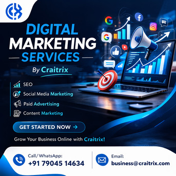 Madurai, Marketing, Smart Digital Marketing Services For Startups & Businesses By Craitrix