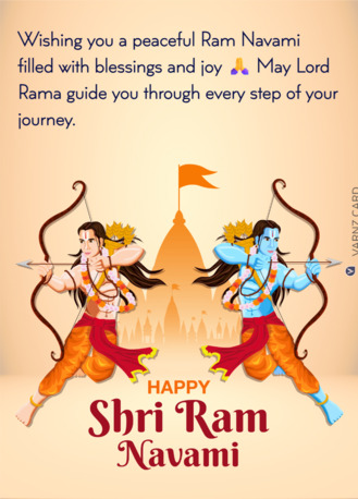 Mumbai, Creative, Beautiful Ram Navami Greeting Cards To Share Divine Blessings