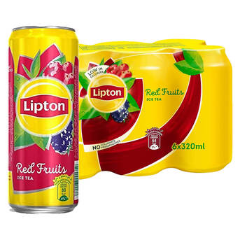 Dubai, Food, AED 19,  Lipton Red Fruits Ice Tea Non Carbonated Low Calories Refreshing Drink