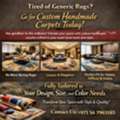 Tired Of Generic Rugs? Go For Custom Handmade Carpets Today