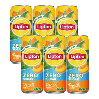 Dubai, Food, AED 20,  Lipton Iced Tea Peach Zero Sugar