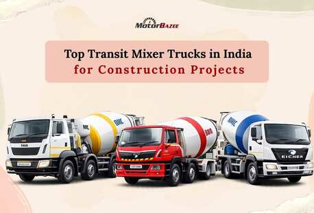 Mumbai, Logistics, Top Transit Mixer Trucks In India For Construction Projects
