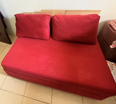 Khobar, Furniture, SAR 140,  Wooden Cot And Sofa