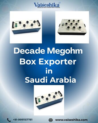 Mumbai, Business, Decade Megohm Box Exporter In Saudi Arabia
