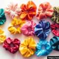 Premium Fabric Hair Scrunchies For Thick Hair