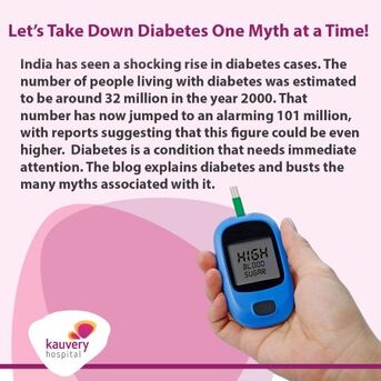 Chennai, Health, Let Us Take Down Diabetes One Myth At A Time