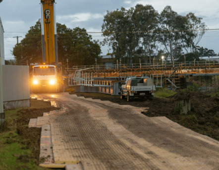 Sydney, Construction, Heavy Duty Crane Bog Mats For Sale | JWA Composite Matting