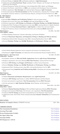 Riyadh, Job Seekers, Software QA Tester  |   Customer Support