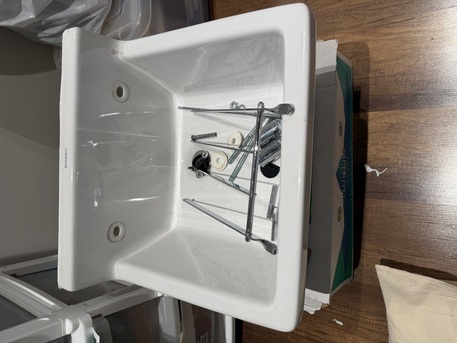 Manama, Electrical & Plumbing, BHD 50,  Duravit Laundry Wall Mounted Basin