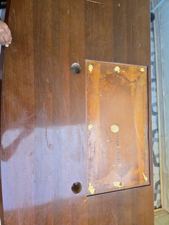 Jubail, Furniture, SAR 400,  Wooden Solid Office Table For Sale &ndash; 400 SAR