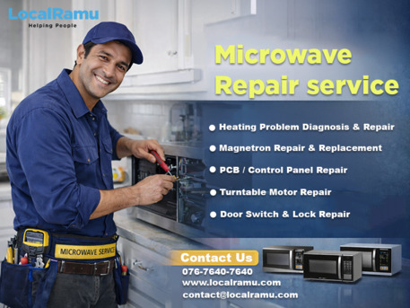 Pune, Appliance Repair, Professional Microwave Repair And Service By LocalRamu With Skilled Technicians In Pune