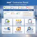 Smart Contractor Portal For Tracking And Compliance Management