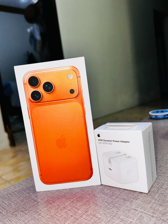 Dammam, Mobile Phones, SAR 6500,  Iphone 17 Pro Max 512gb Box Pack Cosmic Orange Color