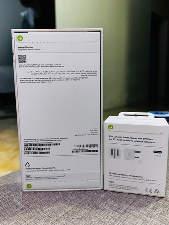 Dammam, Mobile Phones, SAR 6500,  Iphone 17 Pro Max 512gb Box Pack Cosmic Orange Color