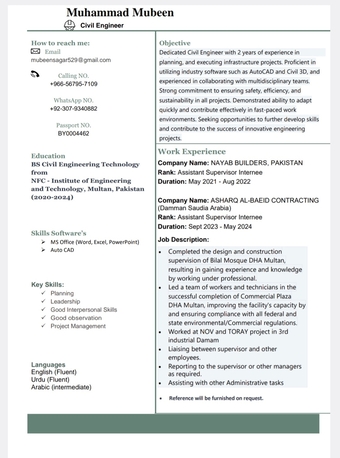 Dammam, Job Seekers, I