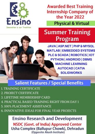 Mumbai, Education, Best Summer Training At Ensino In Dehradun