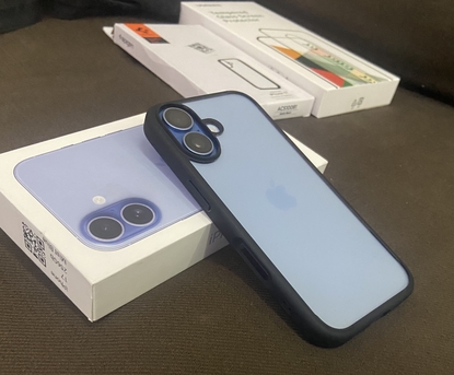 Jeddah, Mobile Phones, SAR 3100,  IPhone 17 Mist Blue 256 GB (Physical Sim And E-sim)