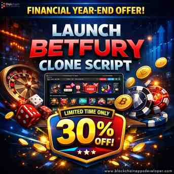 San Francisco, Business, Financial Year-End Offer: Launch Betfury Clone Script With 30% Off