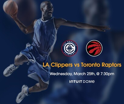 Los Angeles, Business, LA Clippers Vs Toronto Raptors Tickets 2026