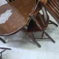 SAR 550,  Dining Table American Wood With 4 Chairs For Sale