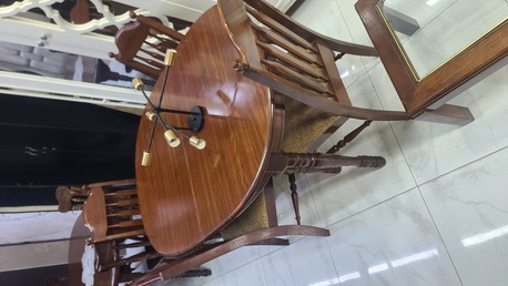 Jubail, Furniture, SAR 550,  Dining Table American Wood With 4 Chairs For Sale